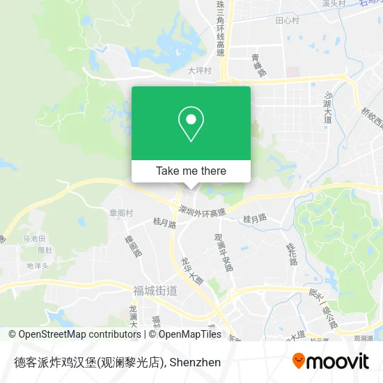 德客派炸鸡汉堡(观澜黎光店) map