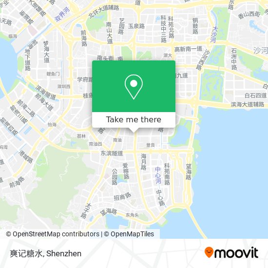 爽记糖水 map