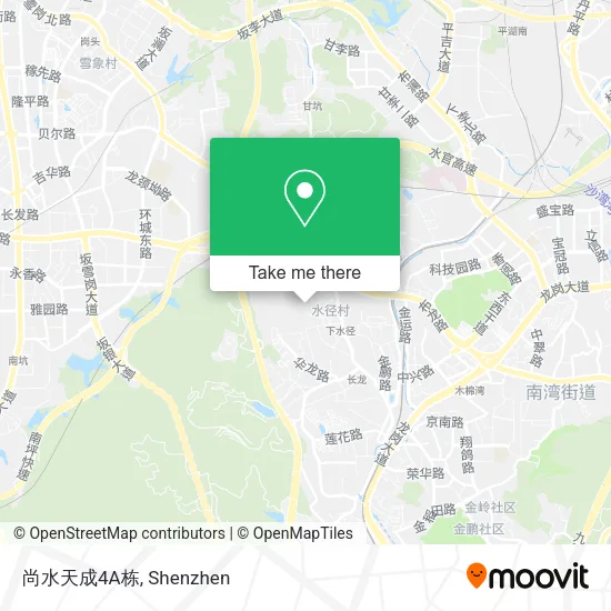 尚水天成4A栋 map