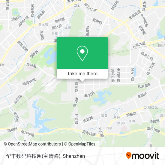 华丰数码科技园(宝清路) map