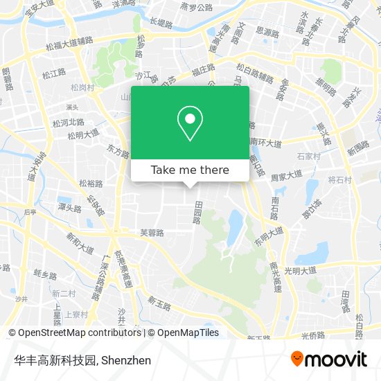 华丰高新科技园 map