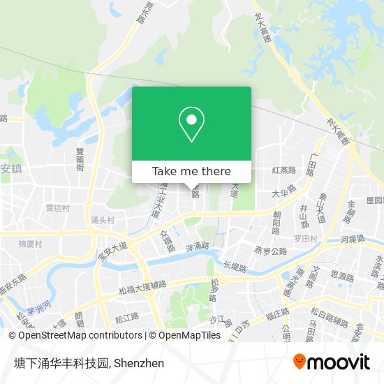 塘下涌华丰科技园 map