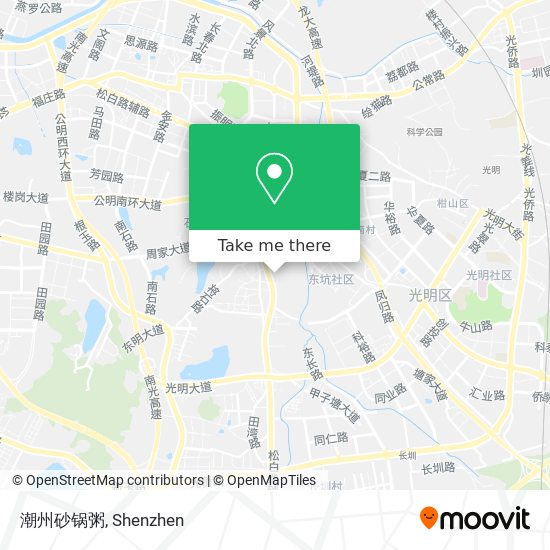 潮州砂锅粥 map