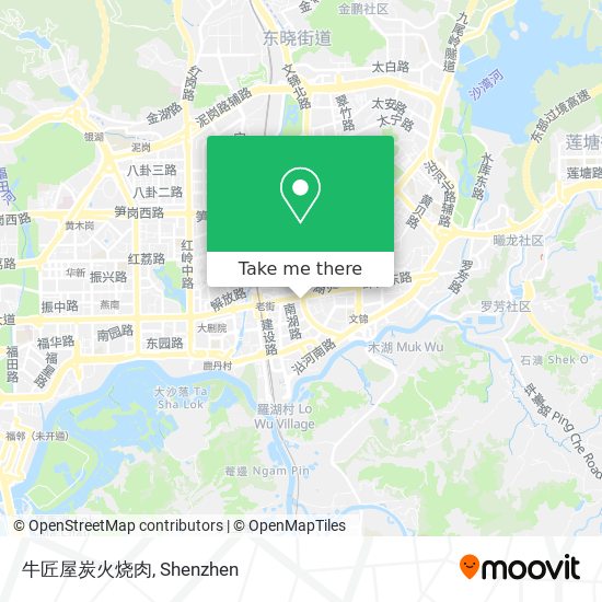 牛匠屋炭火烧肉 map