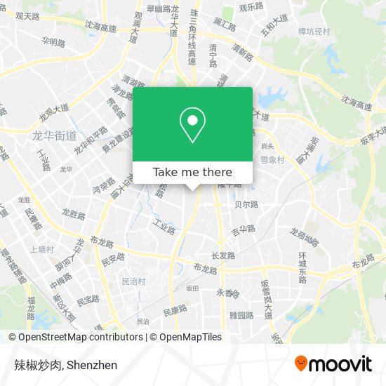 辣椒炒肉 map
