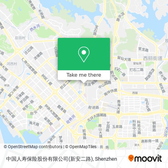 中国人寿保险股份有限公司(新安二路) map