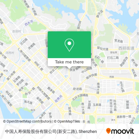 中国人寿保险股份有限公司(新安二路) map