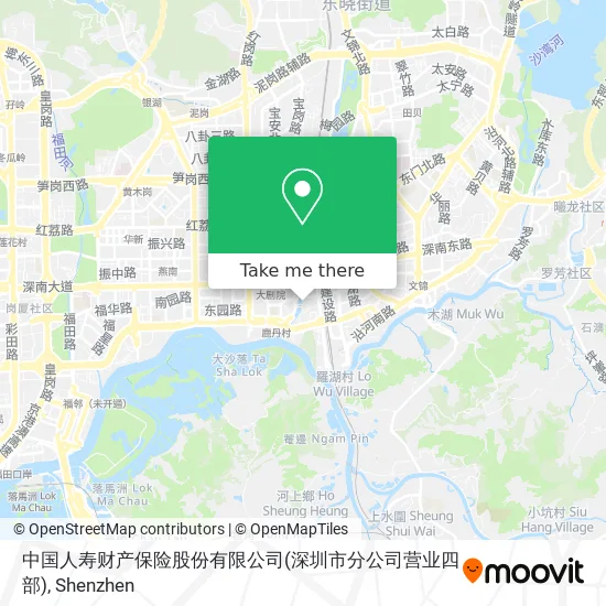 中国人寿财产保险股份有限公司(深圳市分公司营业四部) map
