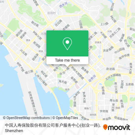 中国人寿保险股份有限公司客户服务中心(创业一路) map