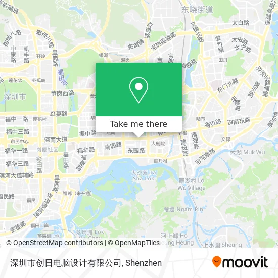 深圳市创日电脑设计有限公司 map