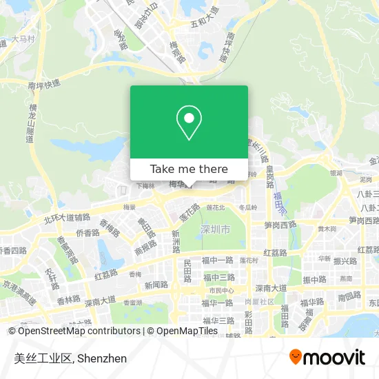美丝工业区 map
