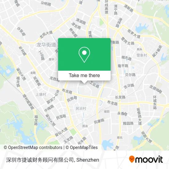 深圳市捷诚财务顾问有限公司 map