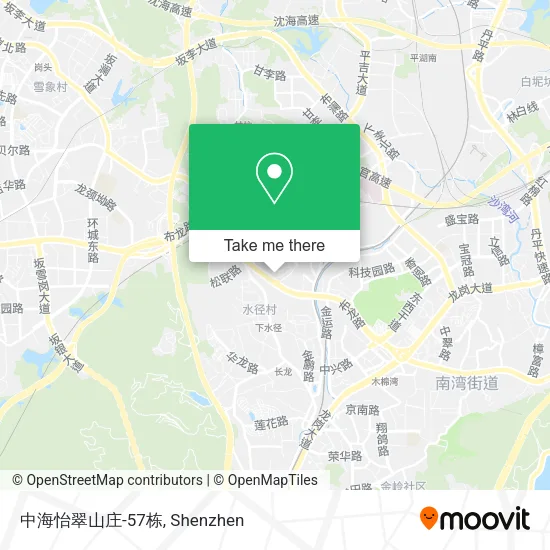 中海怡翠山庄-57栋 map