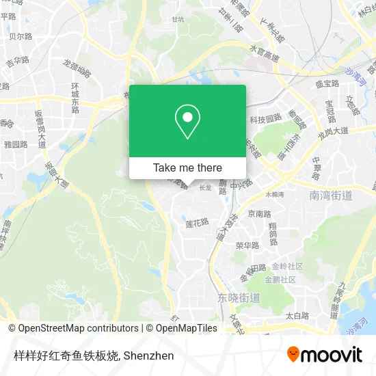 样样好红奇鱼铁板烧 map