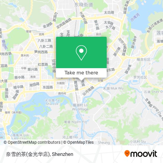 奈雪的茶(金光华店) map