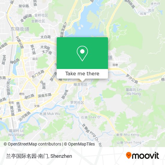 兰亭国际名园-南门 map