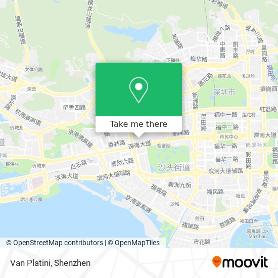 Van Platini map