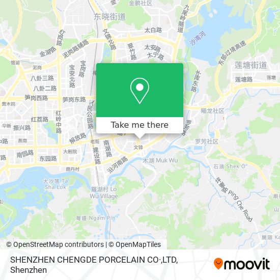 SHENZHEN CHENGDE PORCELAIN CO·,LTD map