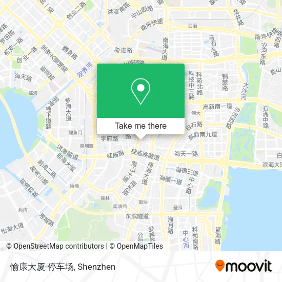 愉康大厦-停车场 map