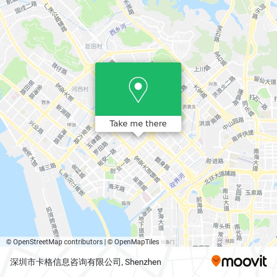 深圳市卡格信息咨询有限公司 map