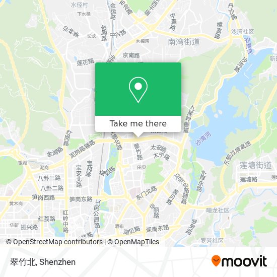 翠竹北 map