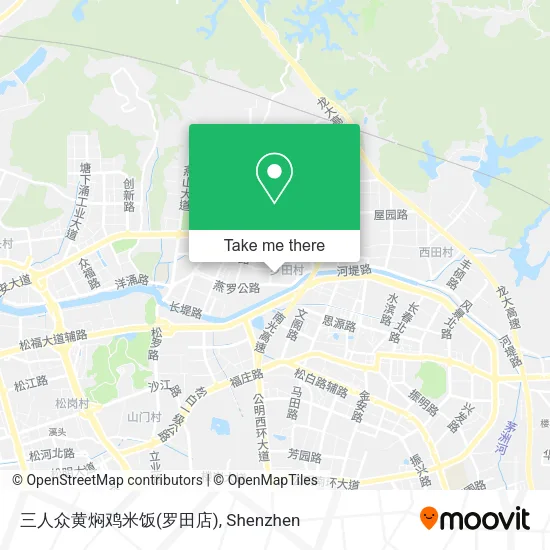 三人众黄焖鸡米饭(罗田店) map