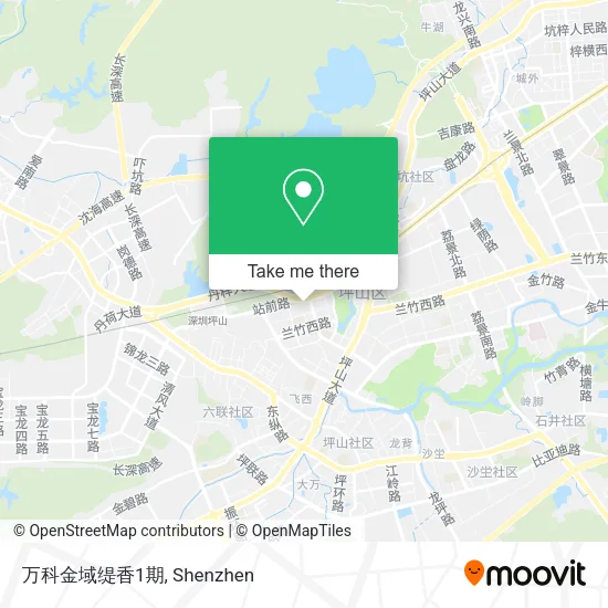 万科金域缇香1期 map
