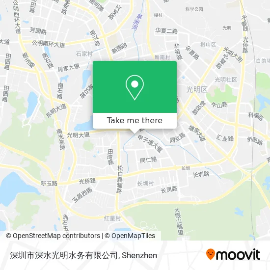 深圳市深水光明水务有限公司 map