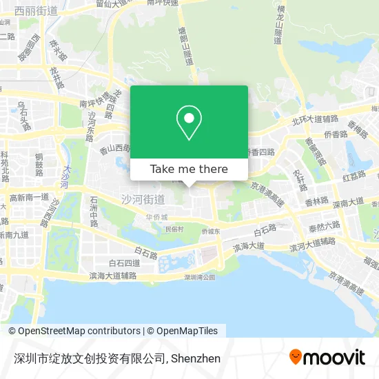 深圳市绽放文创投资有限公司 map