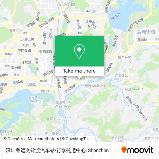深圳粤运文锦渡汽车站-行李托运中心 map
