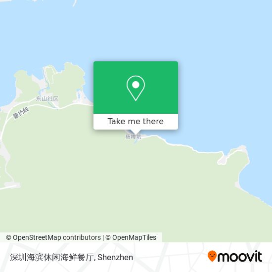 深圳海滨休闲海鲜餐厅 map