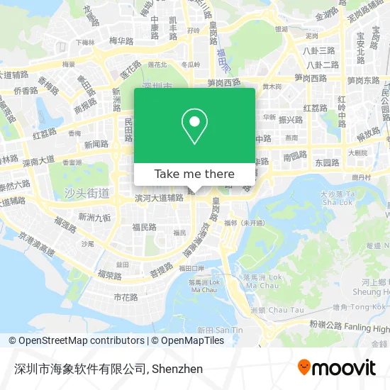 深圳市海象软件有限公司 map