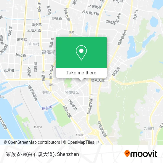 家族衣橱(白石厦大道) map