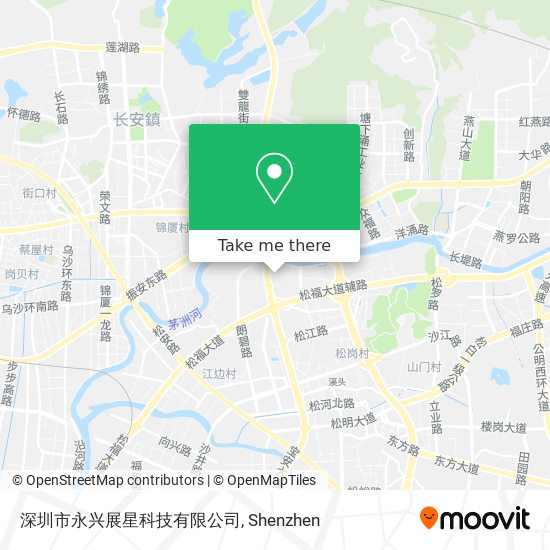 深圳市永兴展星科技有限公司 map