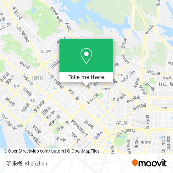 明乐楼 map