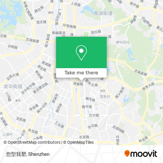 您型我塑 map