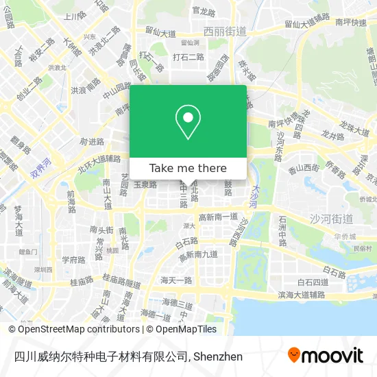 四川威纳尔特种电子材料有限公司 map