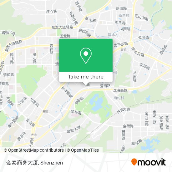 金泰商务大厦 map