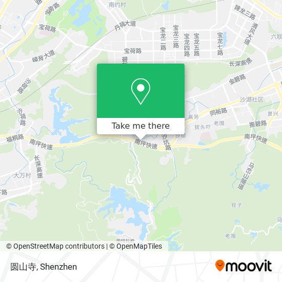 圆山寺 map