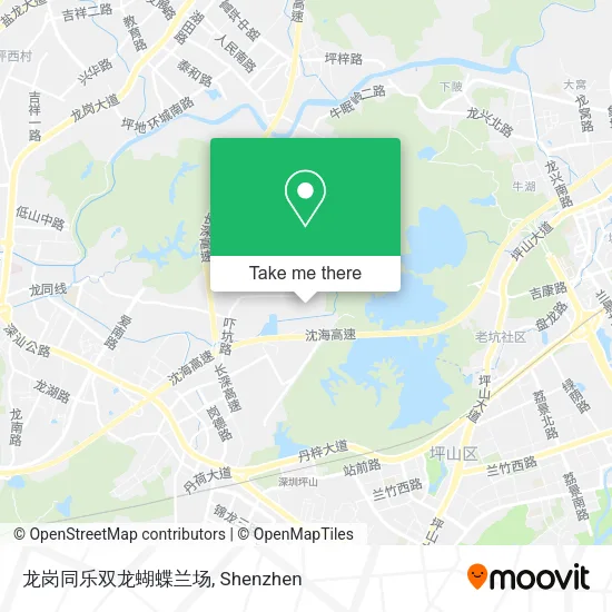 龙岗同乐双龙蝴蝶兰场 map