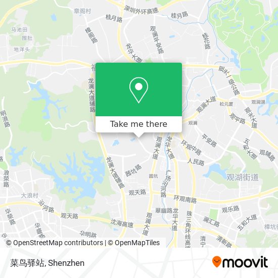 菜鸟驿站 map