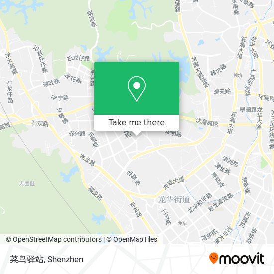 菜鸟驿站 map