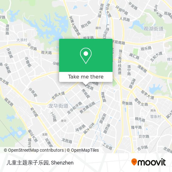 儿童主题亲子乐园 map