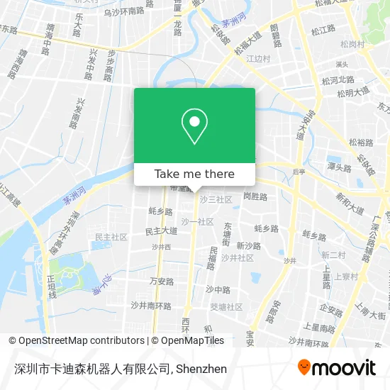 深圳市卡迪森机器人有限公司 map