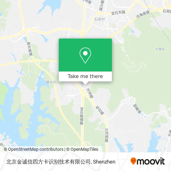 北京金诚信四方卡识别技术有限公司 map
