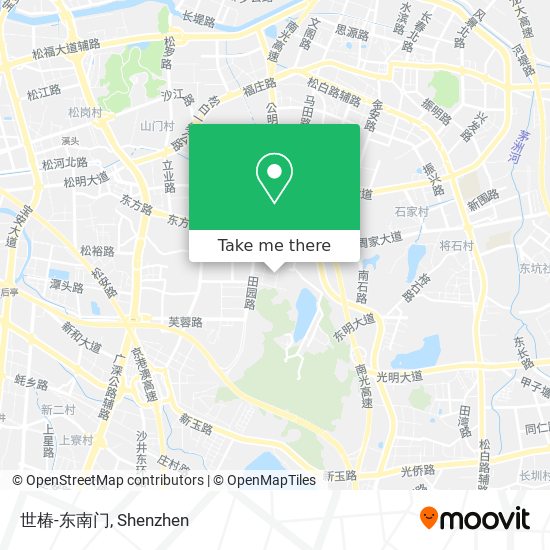 世椿-东南门 map