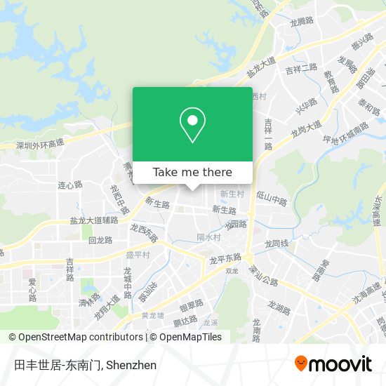 田丰世居-东南门 map