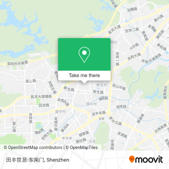 田丰世居-东南门 map