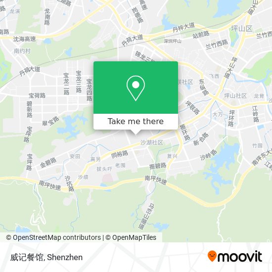 威记餐馆 map