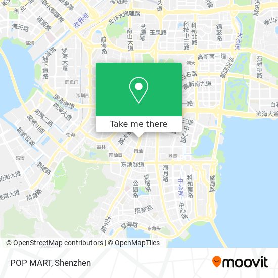 POP MART map